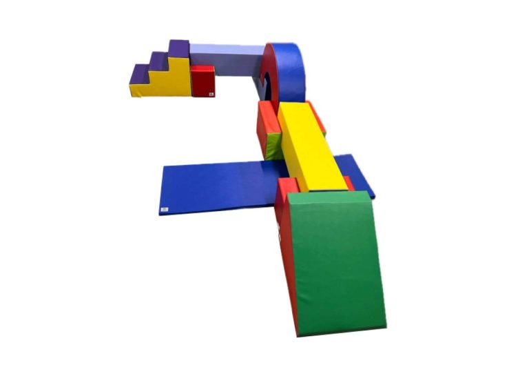 Equipamientos para todos los módulos de una sala de psicomotricidad, en LUDIFOAM