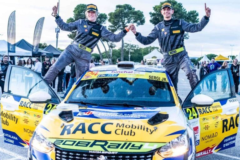 Sergi Pérez y Lorena Romero se proclaman campeones de la Peugeot Rally Cup Ibérica 2023, por Eginer