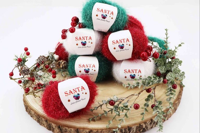 La decoración de Navidad disponible en Lidia Crochet Tricot