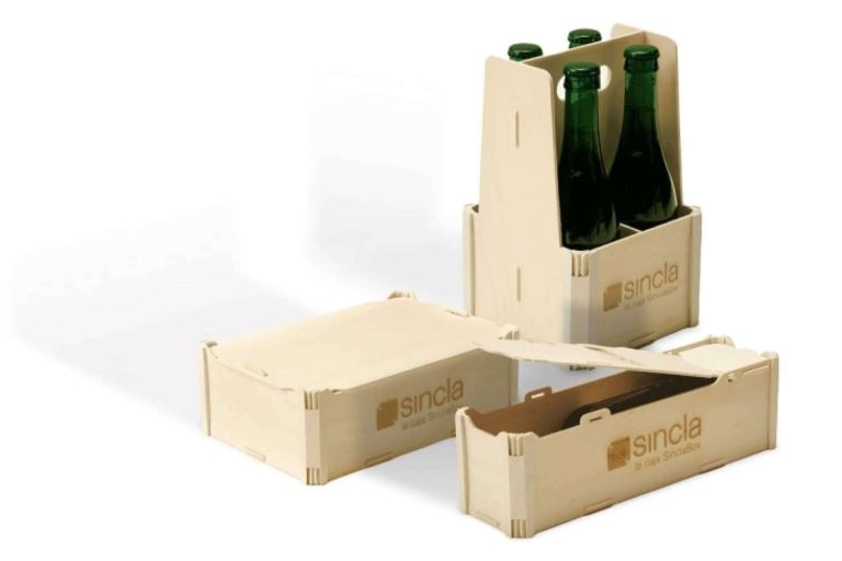 El embalaje de Sincla garantiza elegancia y protección para botellas