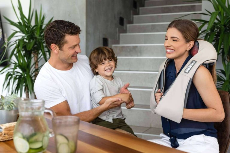 ¿Cómo eliminar las contracturas?, con el masajeador cervical y espalda Donnerberg