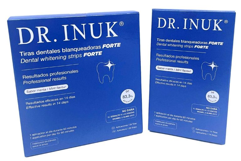 Conseguir una sonrisa radiante es ahora más fácil gracias al blanqueamiento dental con tiras blanqueadoras de Dr. INUK