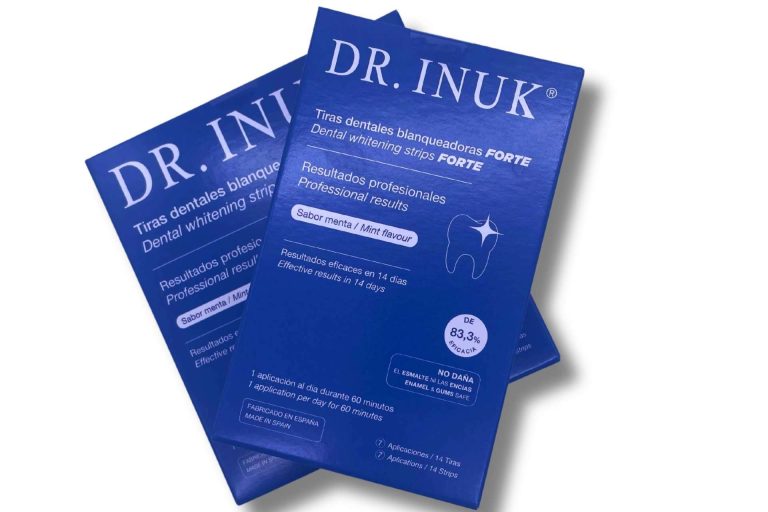 Dr. INUK ha lanzado unas tiras blanqueadoras FORTE para el blanqueamiento dental