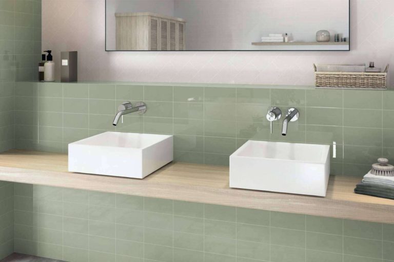 ¿Dónde encontrar azulejos metro verdes para baños con estilo?