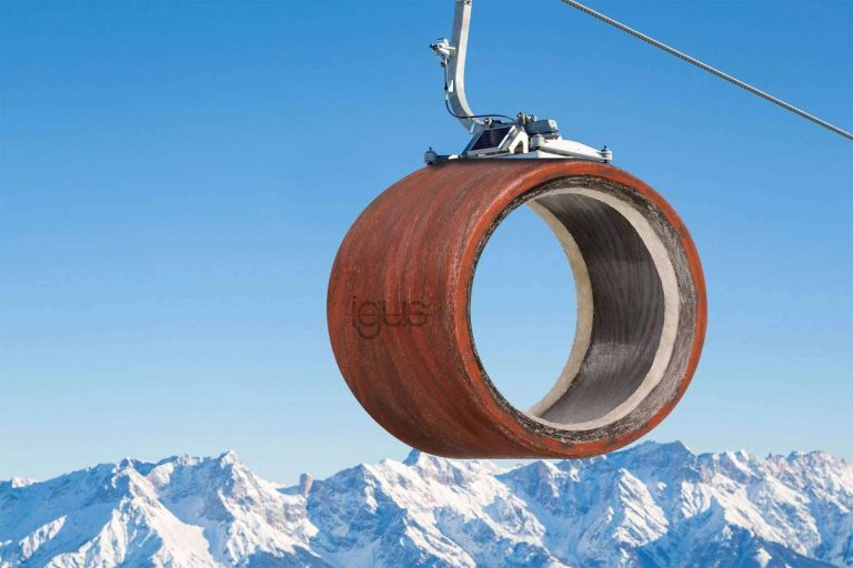 igus ofrece cojinetes de plástico reforzados con fibras