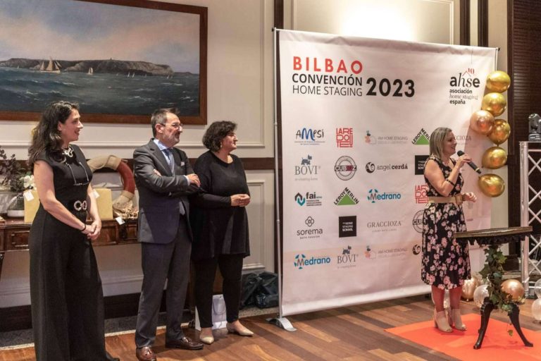 La Asociación Home Staging España (AHSE) entrega los premios Home Staging 2023 por todo lo alto en Bilbao