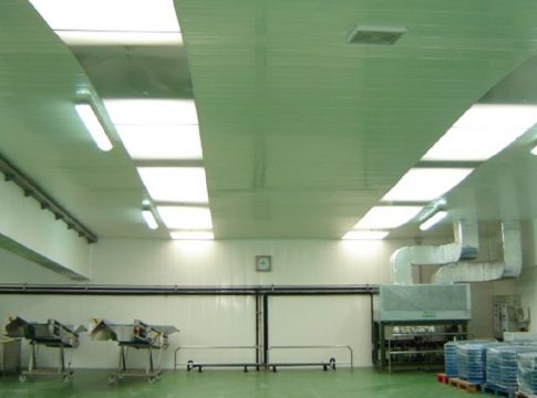 revestimiento salas blancas