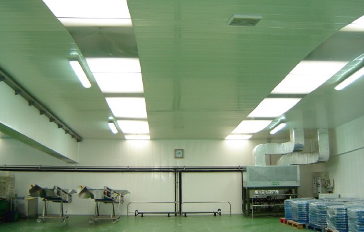 revestimiento salas blancas