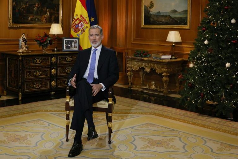Seis millones de espectadores vieron el mensaje navideño de Felipe VI, casi 700.000 menos que en 2022