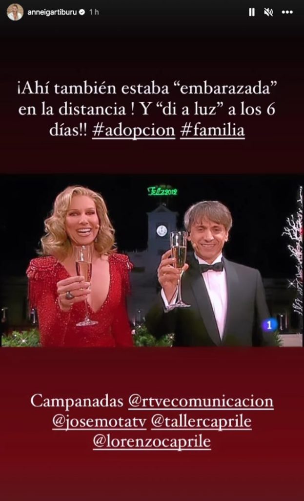 Así se ha tomado Anne Igartiburu ser apartada de las Campanadas 2023 de TVE 256 Después nació Nicolás