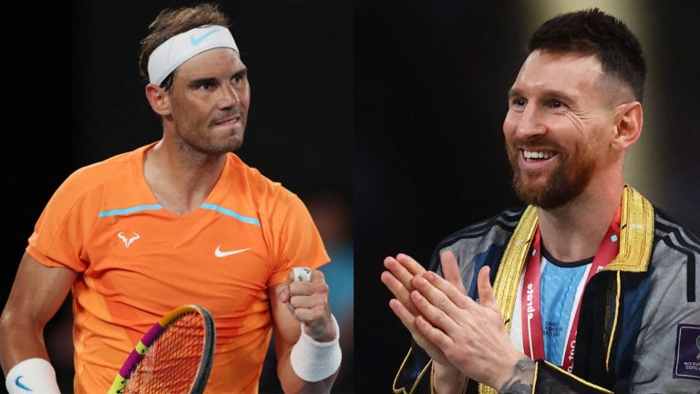 Atento al regalazo de Messi a Rafa Nadal antes de su regreso a las pistas 