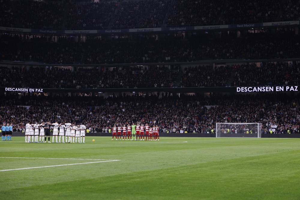 El Real Madrid lamentó su partida física