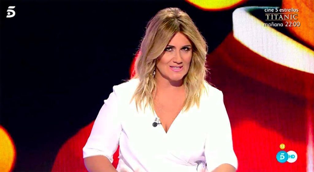 Así fue la reaparición de Carlota Corredera en Telecinco después de su dramática salida