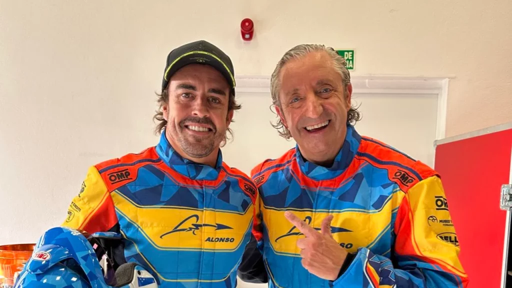 El evento de Jarama con Fernando Alonso y Josep Pedrerol