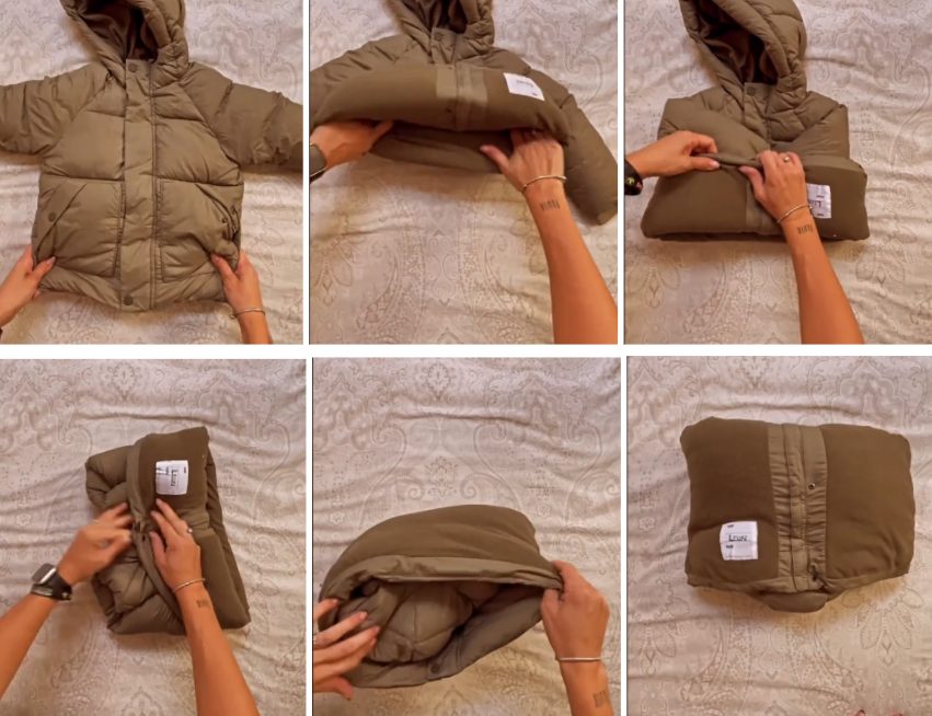 Lo has estado haciendo mal: este truco japonés te ayudará a ahorrar espacio guardando los abrigos en invierno