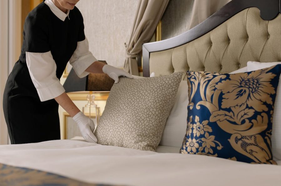 Almohadas de hotel