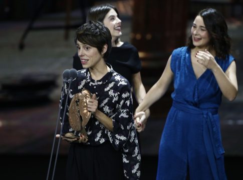 Premios Forqué Estibaliz Urresola Solaguren durante la gala de entrega de la 28 edición de los Premios José María Forqué, a 17 de diciembre de 2022, en Madrid (España).