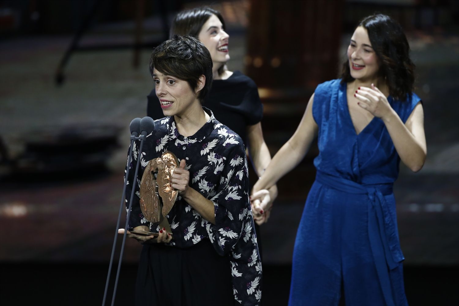 Premios Forqué Estibaliz Urresola Solaguren durante la gala de entrega de la 28 edición de los Premios José María Forqué, a 17 de diciembre de 2022, en Madrid (España).