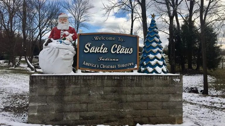 Existe un pueblo que se llama Santa Claus y está de fiesta todo el año
