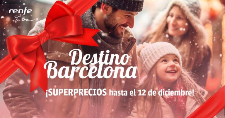 Estos son los insuperables precios de billetes que oferta RENFE para Navidad
