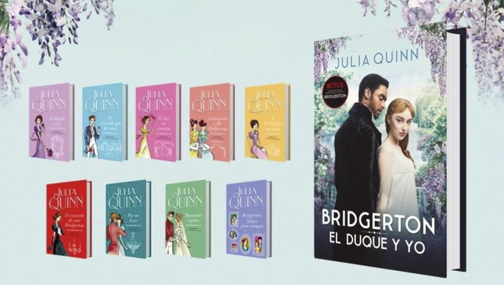 Los fans de la serie Bridgerton de Netflix pueden seguir tranquilos con estas nuevas sagas que tienen preparadas 204 La saga "Los Bridgerton" de Julia Quinn