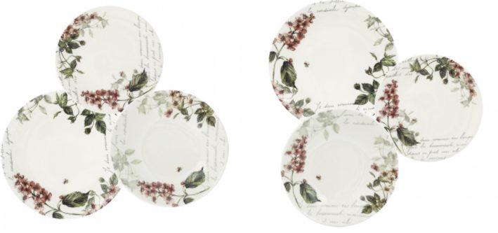 Carrefour y Amazon ponen la mesa esta Navidad con vajillas de lujo al mejor precio