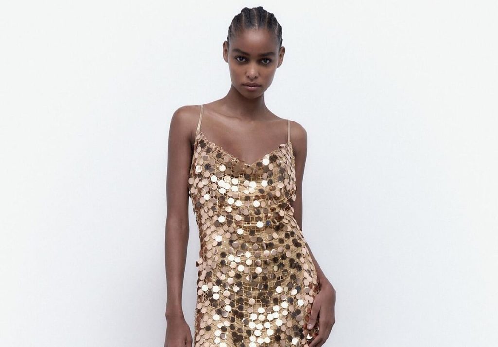 Lo que Zara nos ofrece en vestidos para la Nochevieja