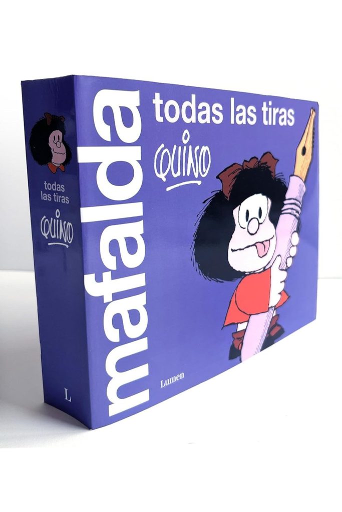 Estos cómics son perfectos para regalar en Reyes y puedes comprarlos en Amazon, Fnac y más 187 Mafalda. Todas las tiras de Quino