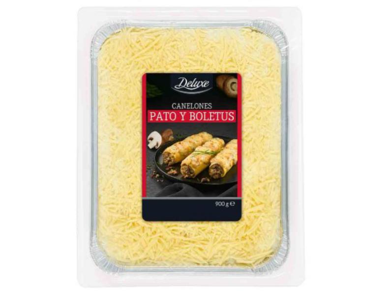 Gastronomía gourmet en diciembre: canelones de pato y setas en Lidl