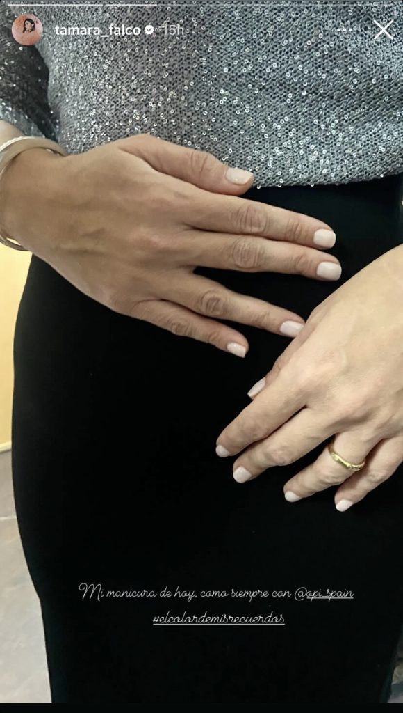 Lo que nos cuenta Tamara Falcó de su manicura para esta Navidad