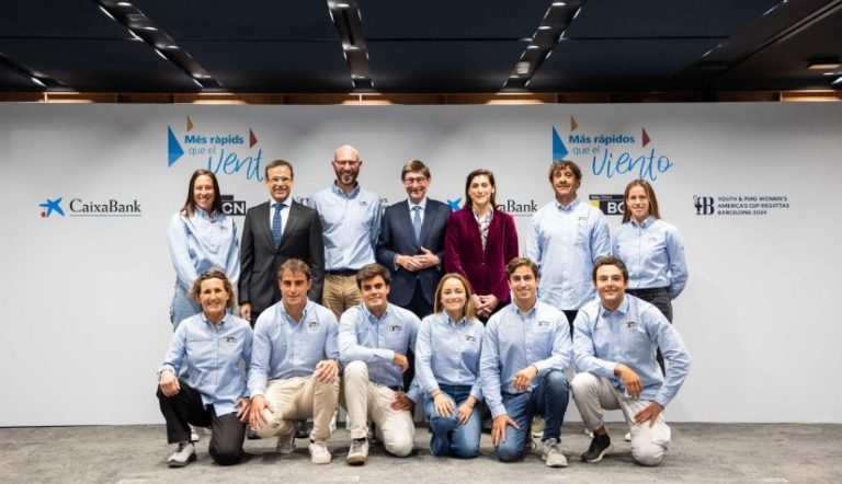 CaixaBank se convierte en patrocinador oficial del Sail Team BCN para la Copa América 2024