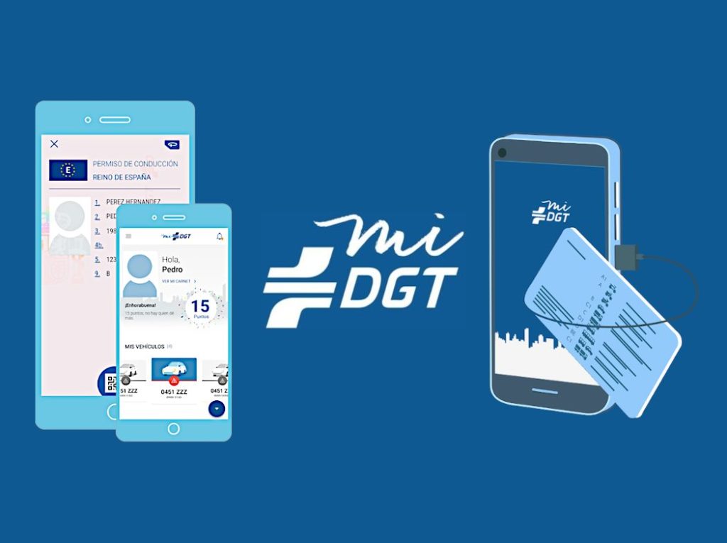 Utiliza "mi DGT" para llevarlos en formato digital