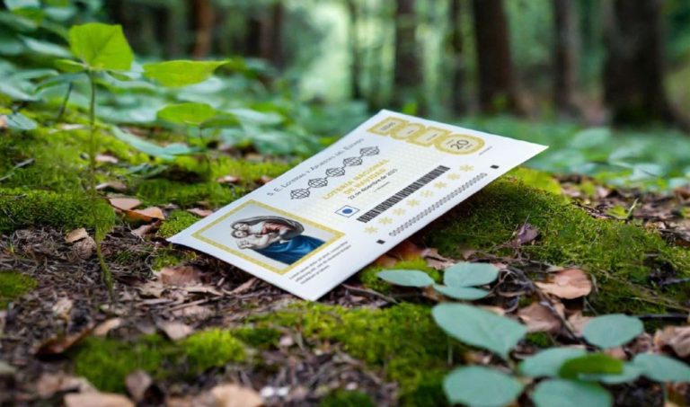 CO2 Revolution estima que es necesario un bosque de 200 árboles para compensar la huella de carbono de la producción de la lotería de Navidad