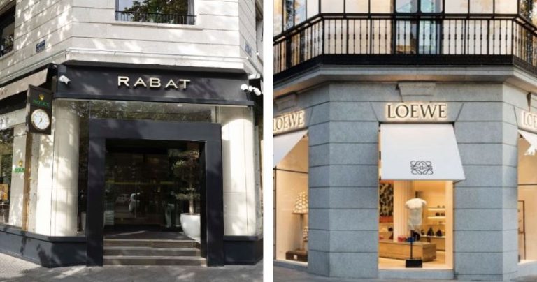 Comercios y marcas de lujo de la Milla de Oro de Madrid celebran la Navidad