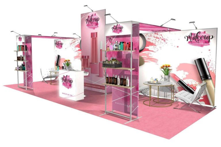 Mostrar una marca de forma consistente con el más alto estándar de calidad con el stand reutilizable de Olika Stands