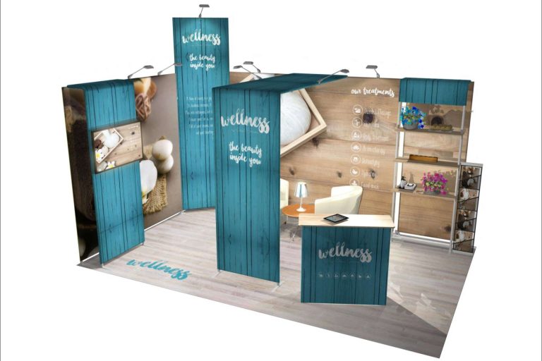 ¿Cambios en la configuración del stand a un día de empezar la feria?, con un stand modular de Olika Stands, es posible