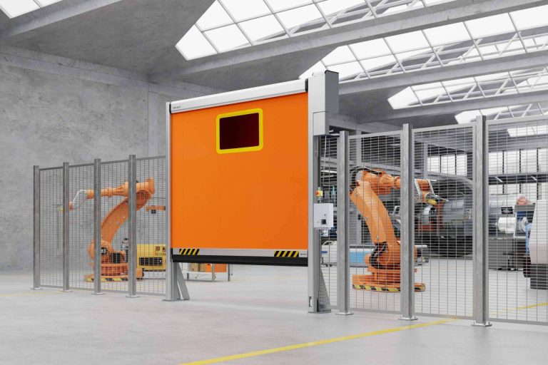 La puerta para protección de máquinas más avanzada de la firma, la RP400 de ASSA ABLOY