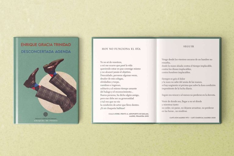 'Desconcertada agenda', de Enrique Gracia Trinidad, el libro de poesía perfecto para leer y regalar estas navidades