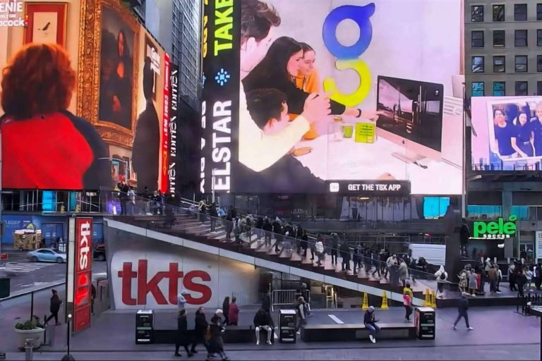 La empresa española que llega a las icónicas pantallas de Times Square