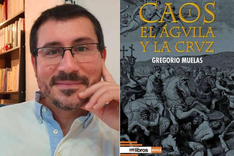 El escritor saguntino Gregorio Muelas posiciona 'CAOS. El águila y la cruz', entre las novelas históricas más vendidas