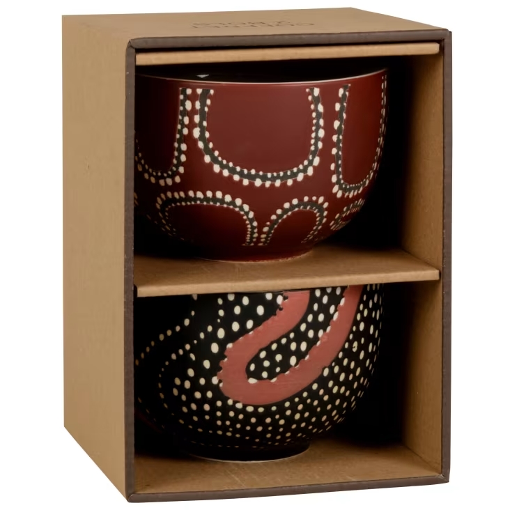 juego de tazones x2 de gres negro blanco y marron con motivos 1000 4 35 235539 1