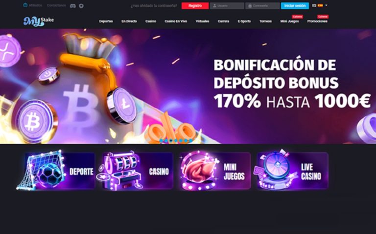 Juego del pollo del casino MyStake