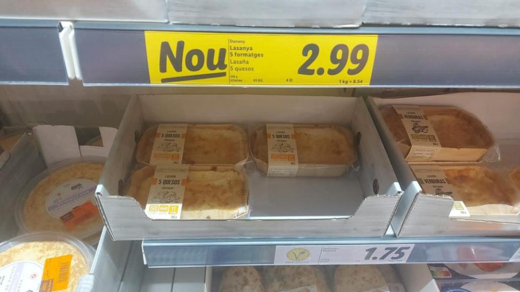 Experiencia gourmet: lasaña cinco quesos en porción única