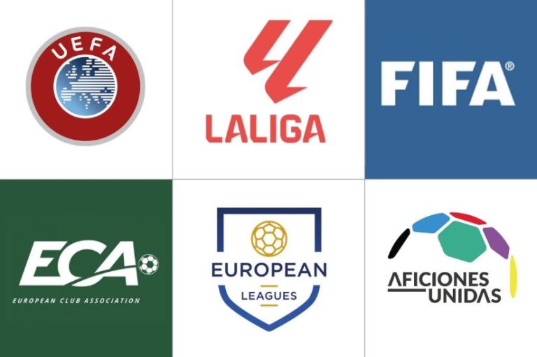 El fútbol europeo muestra unidad absoluta después de que la sentencia del TJUE no avalase la Superliga