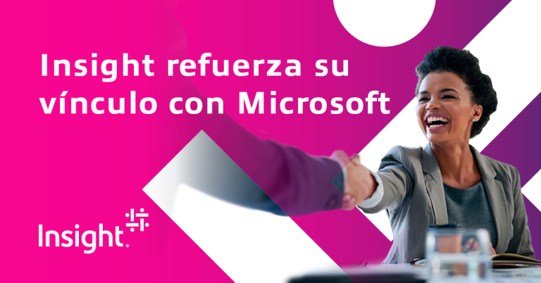 Insight firma un nuevo acuerdo estratégico global con Microsoft para acelerar su crecimiento en la nube