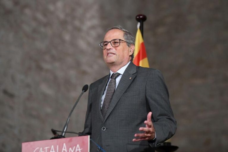 Torra apuesta por la unilateralidad en Cataluña y augura que las mesas de diálogo "fracasarán"