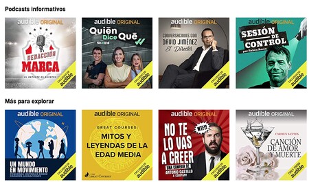 Audible afianza su liderazgo: el 75% de los españoles consumen podcast 1 audible