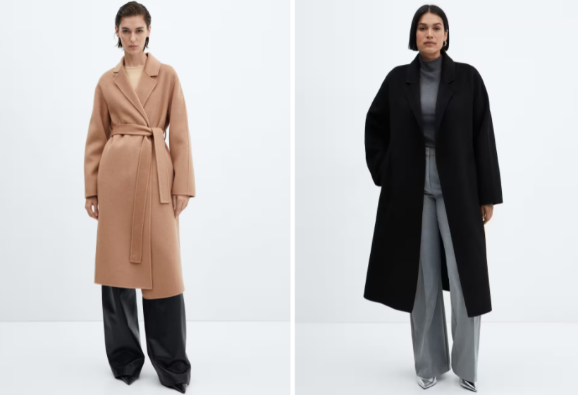 Los 4 abrigos imprescindibles de Zara y Mango para llevar haga el tiempo que haga