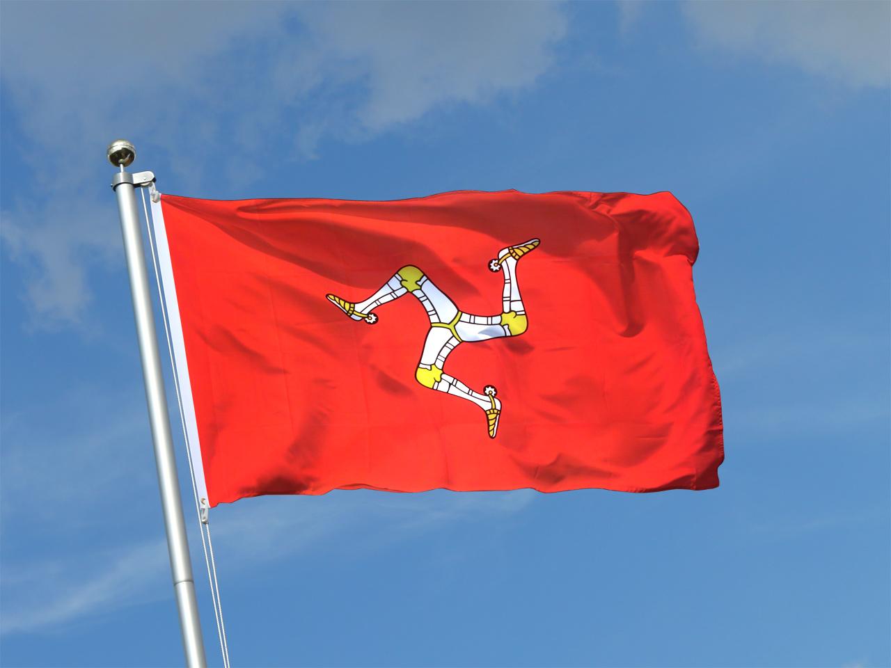 LA BANDERA DE ISLE OF MAN: TRES PIERNAS EN MOVIMIENTO