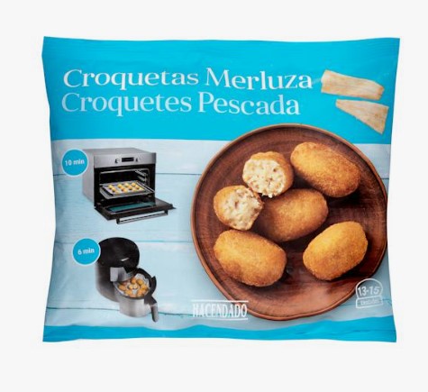 Las nuevas croquetas de merluza Hacendado de Mercadona